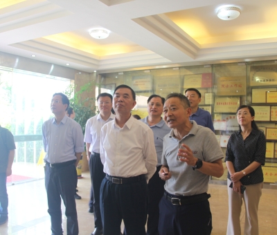 江西省人大常委會委員、省人大監(jiān)察司法委副主任委員何剛一行蒞臨仙客來調(diào)研知識產(chǎn)權(quán)創(chuàng)建工作